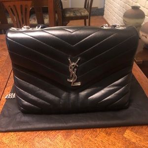 YSL • Medium Loulou Matelasse Calfskin  Bag